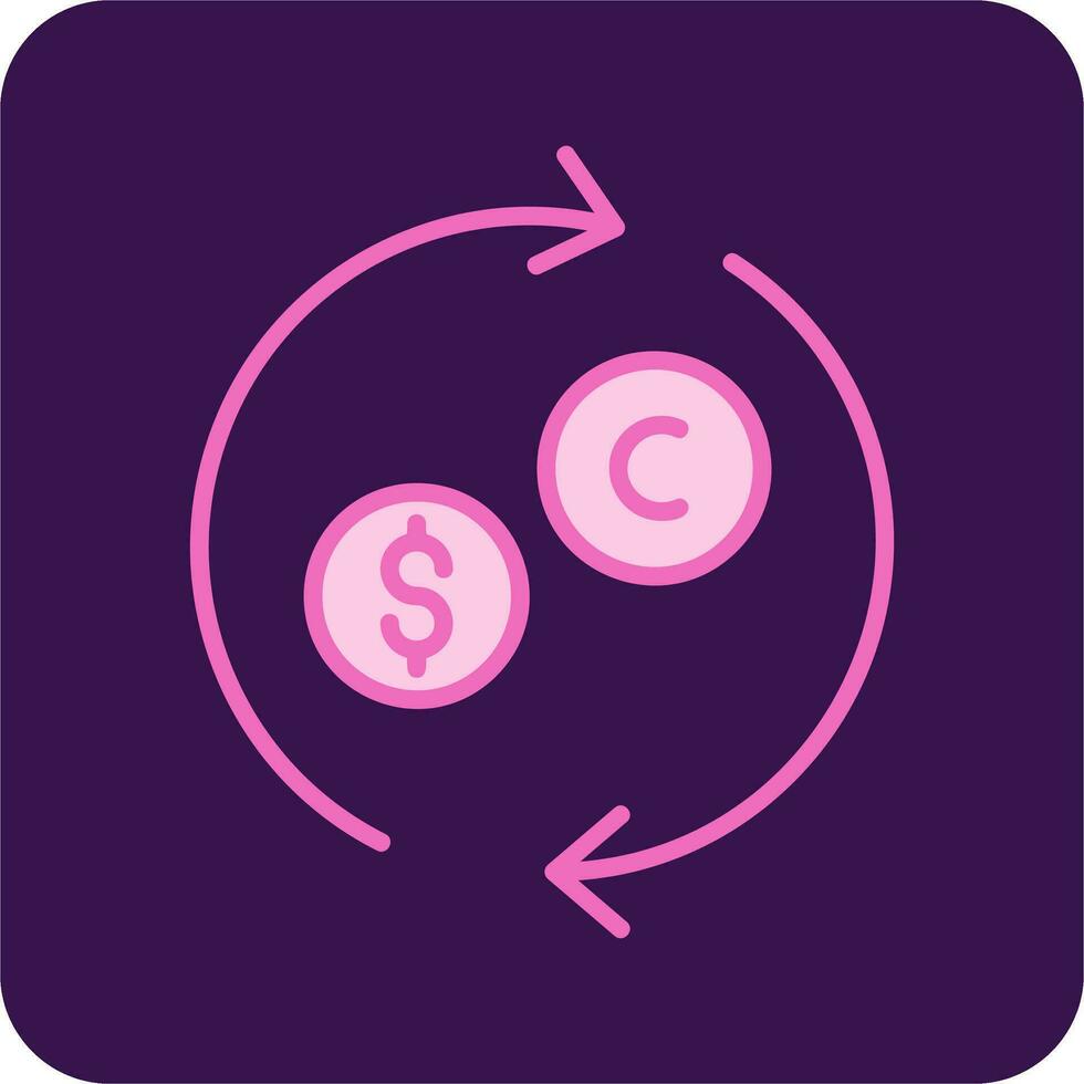 Exchange Rate Vector Icon