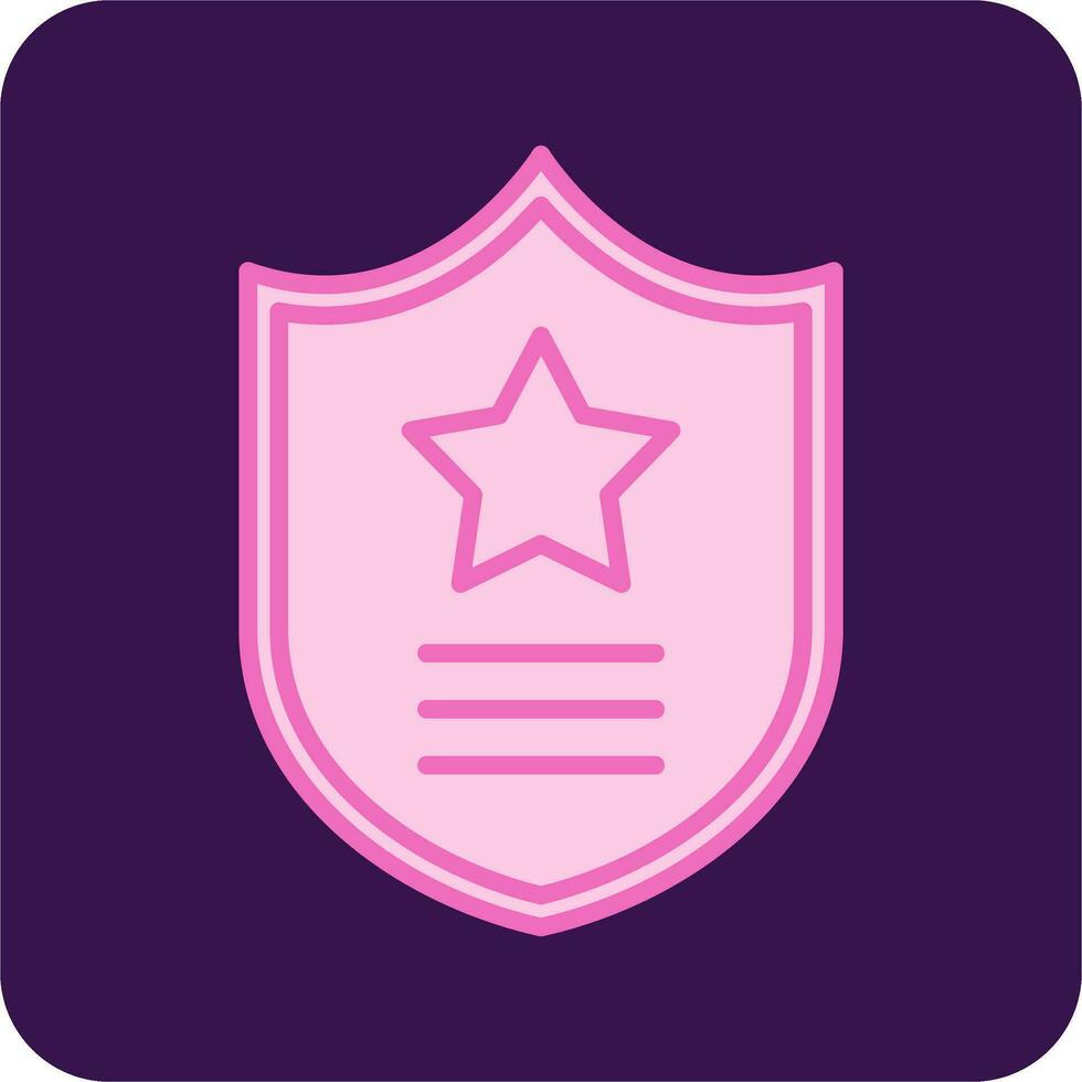 Police Badge Vector Icon