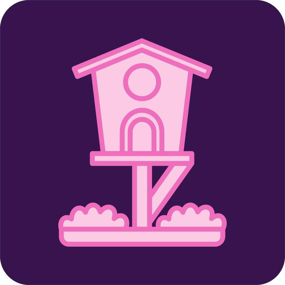 bird house Vector Icon