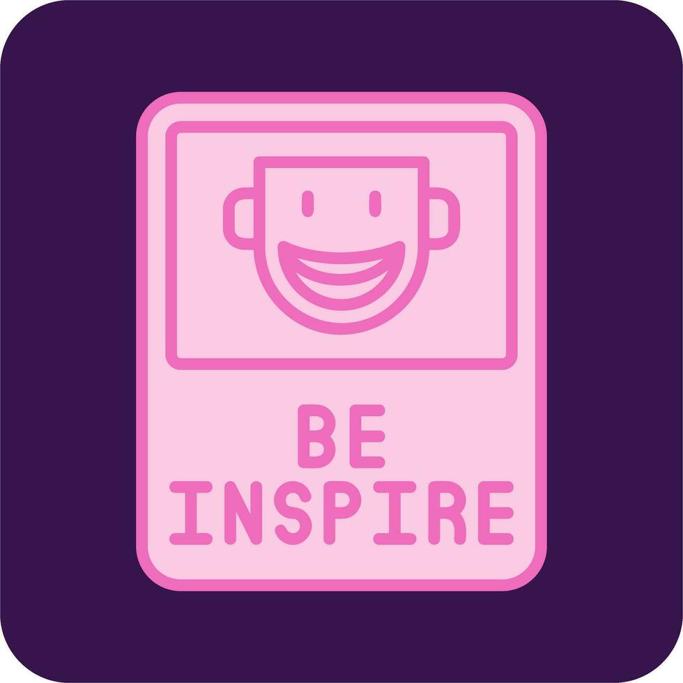 Be Inspired Vector Icon