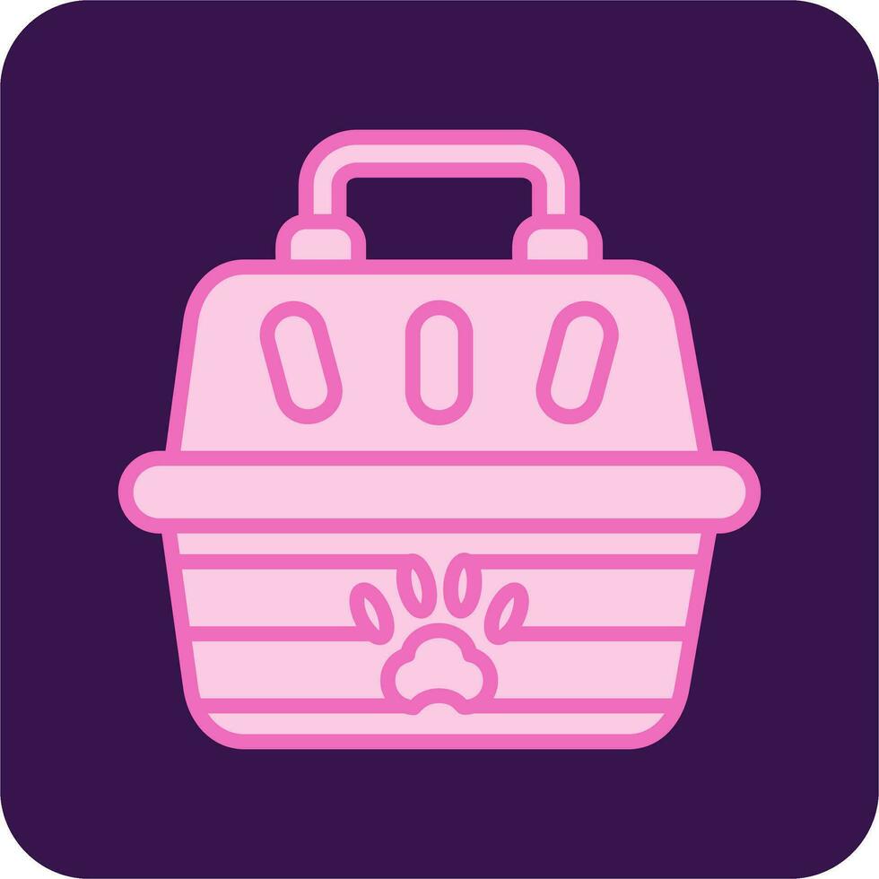 pet carrier Vector Icon