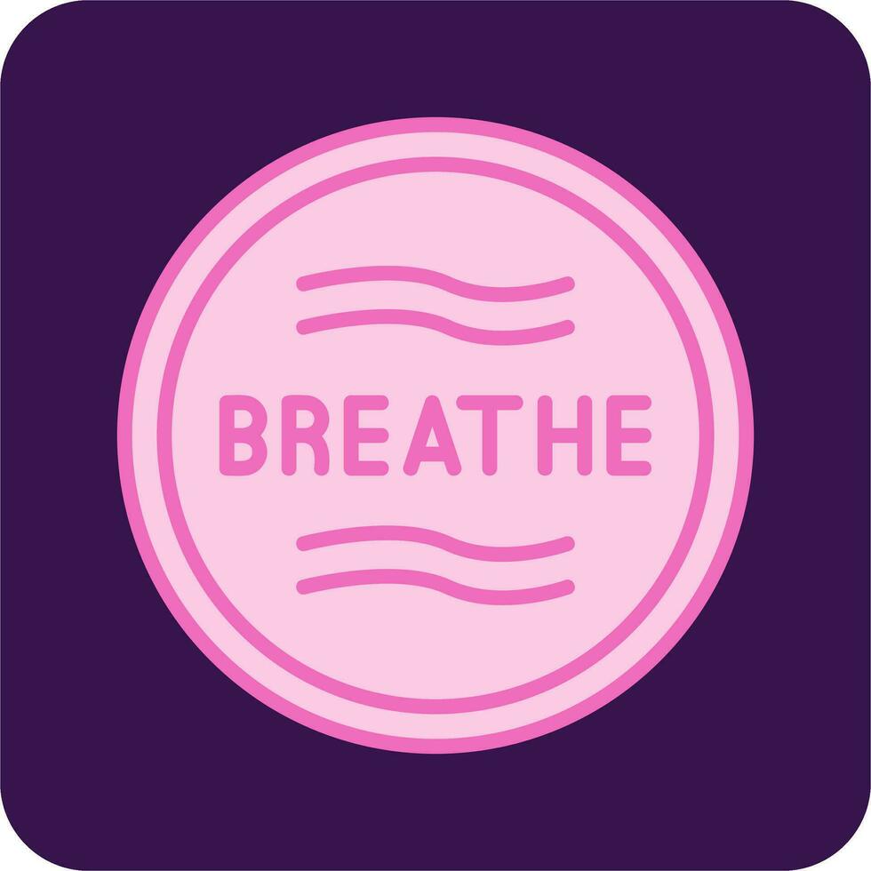 Breathe Vector Icon