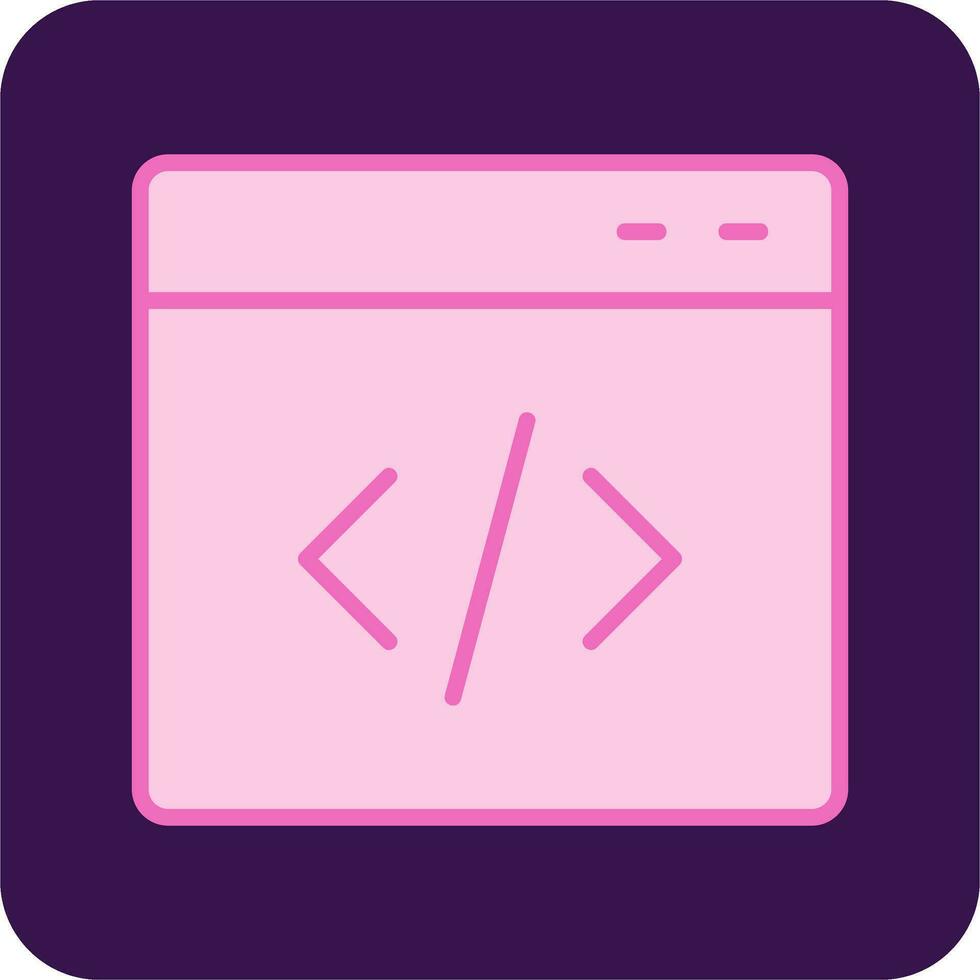 Coding Vector Icon