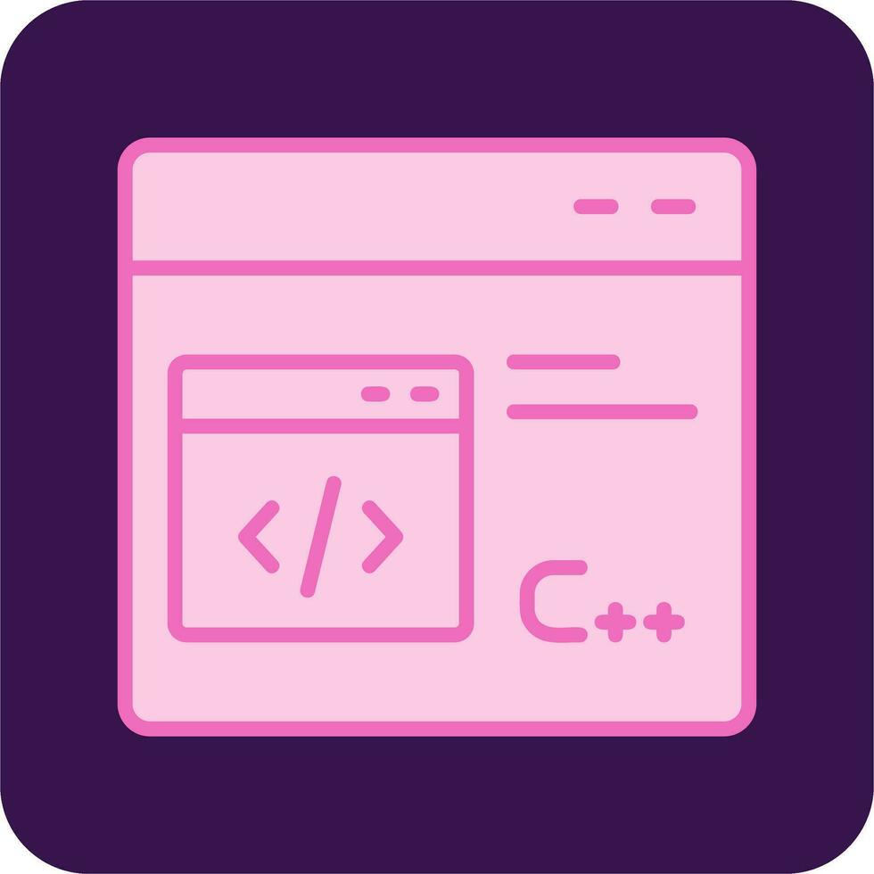 C plus plus Vector Icon