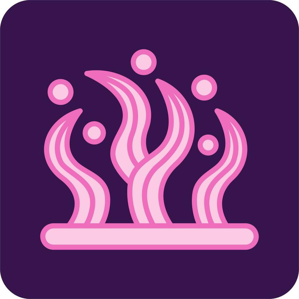 Seaweed Vector Icon