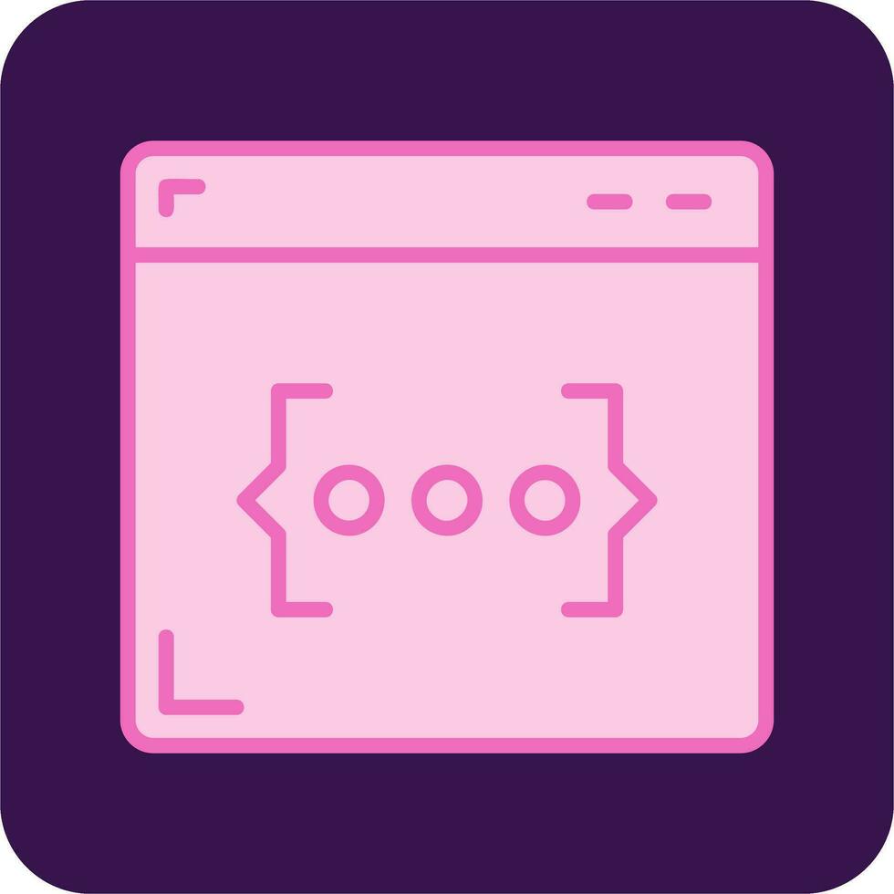 Coding Vector Icon