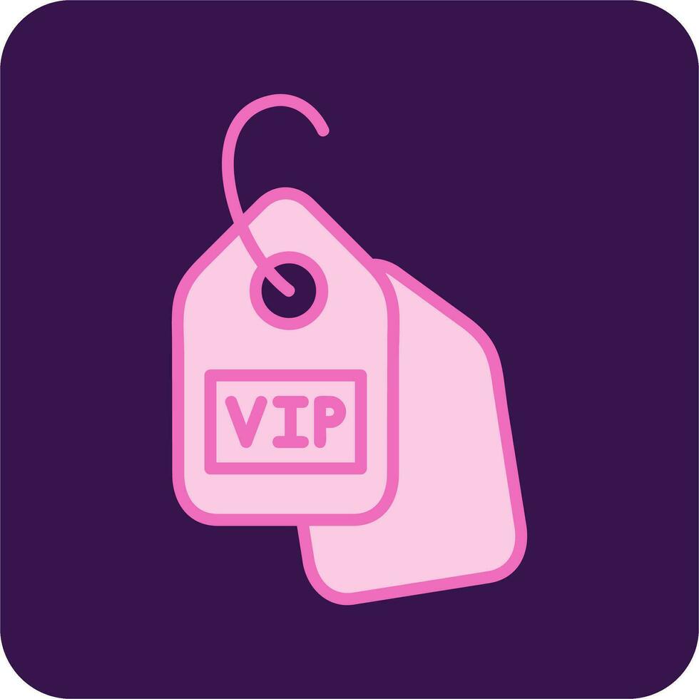 VIP oferta vector icono