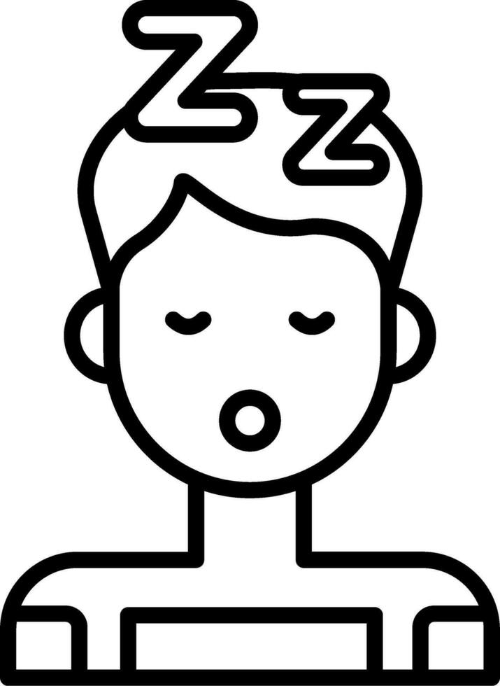 Sleep Vector Icon