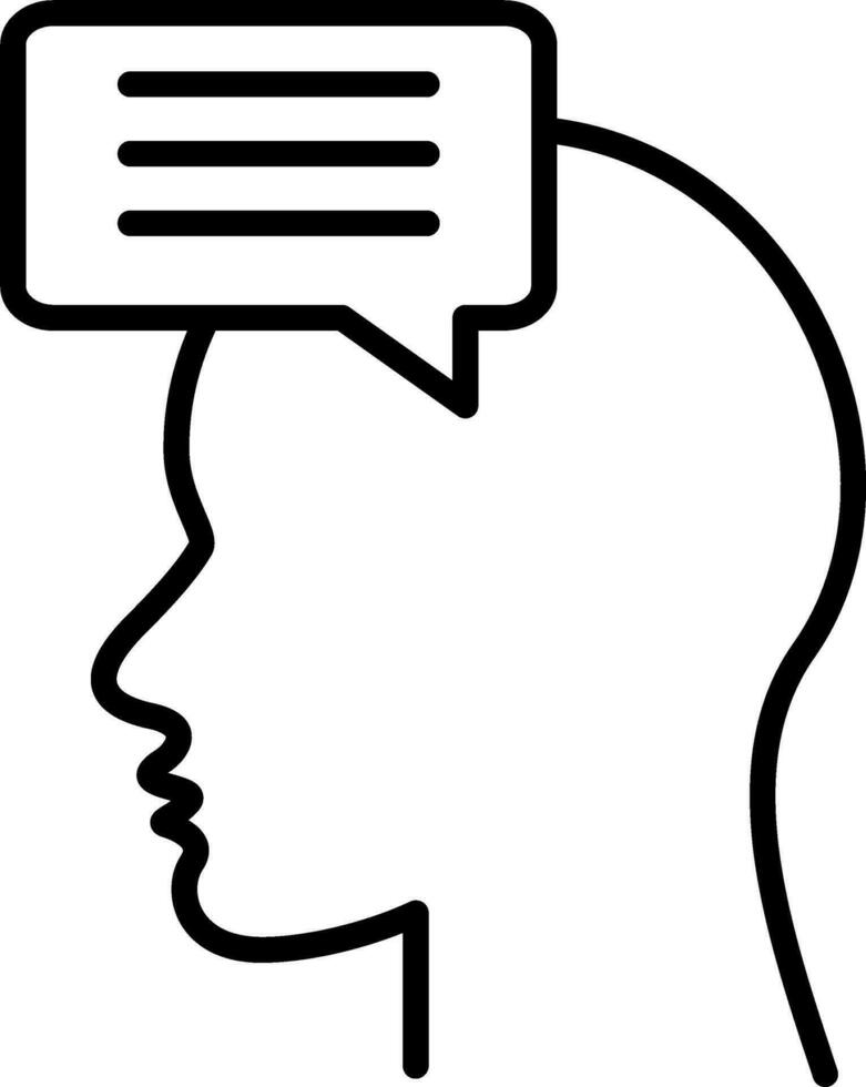 Talk Therapy Vector Icon