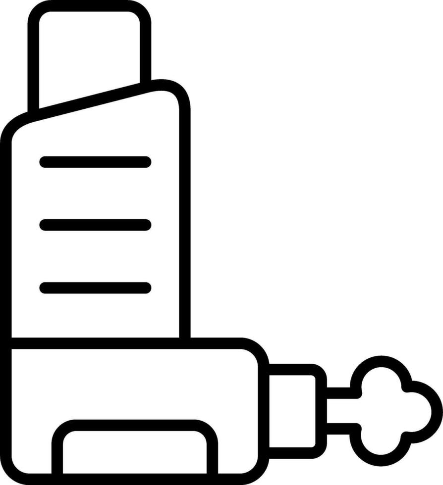 Inhaler Vector Icon