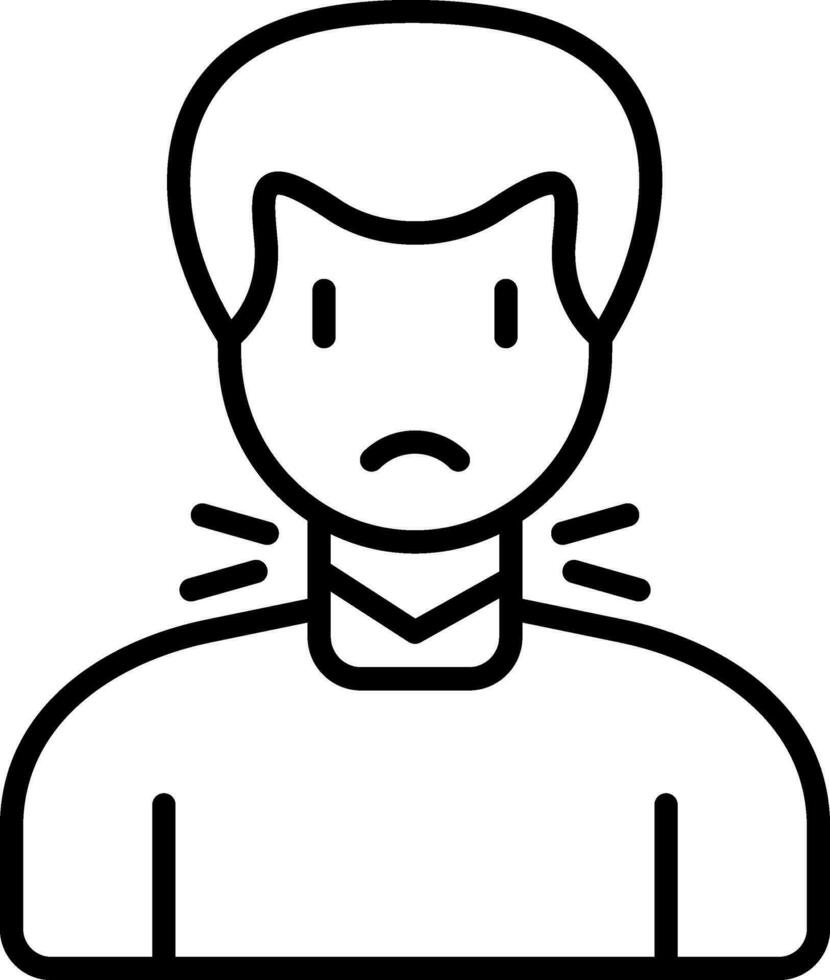 Thyroid Vector Icon