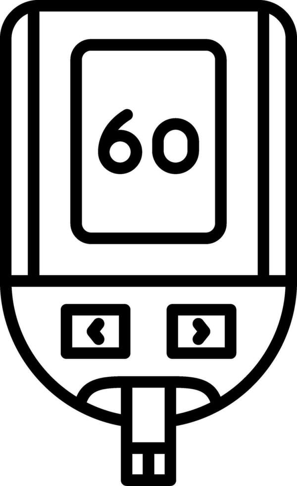Glucometer Vector Icon