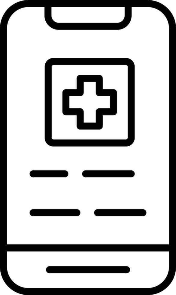 Medical App Vector Icon