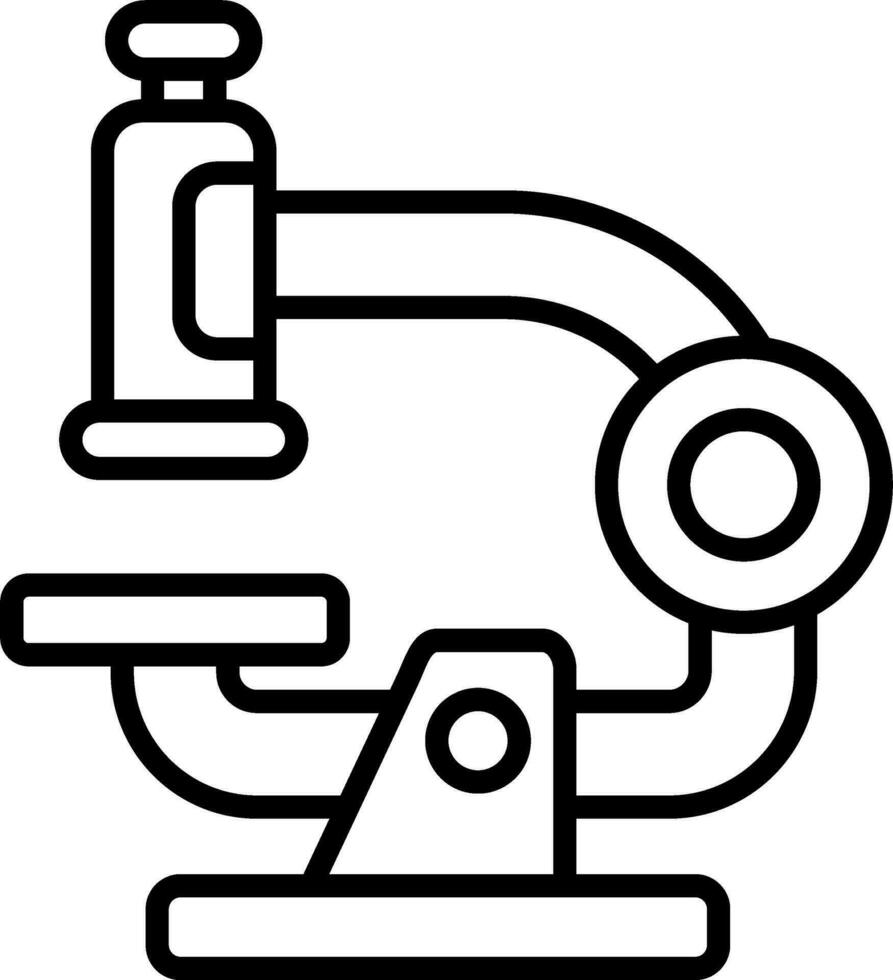 Microscope Vector Icon