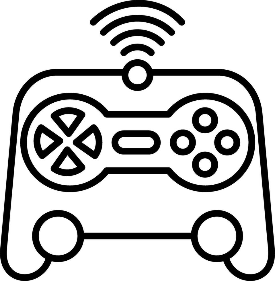 icono de vector de gamepad