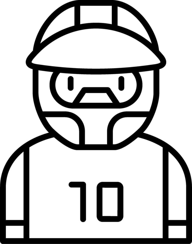Racer Vector Icon