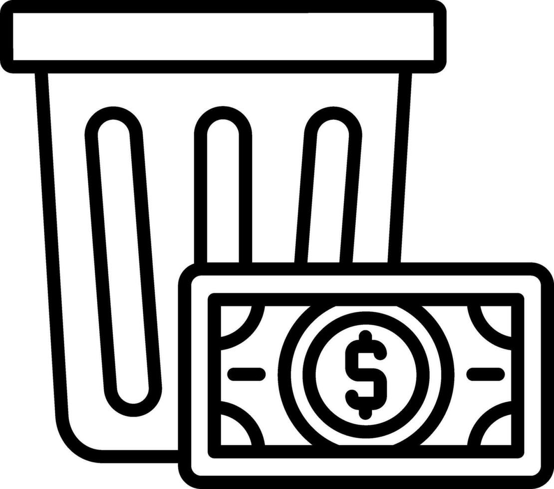 Wasted Money Vector Icon