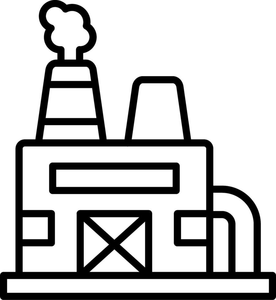 Factory Vector Icon