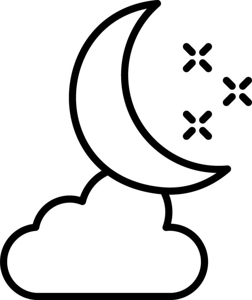 Night Vector Icon