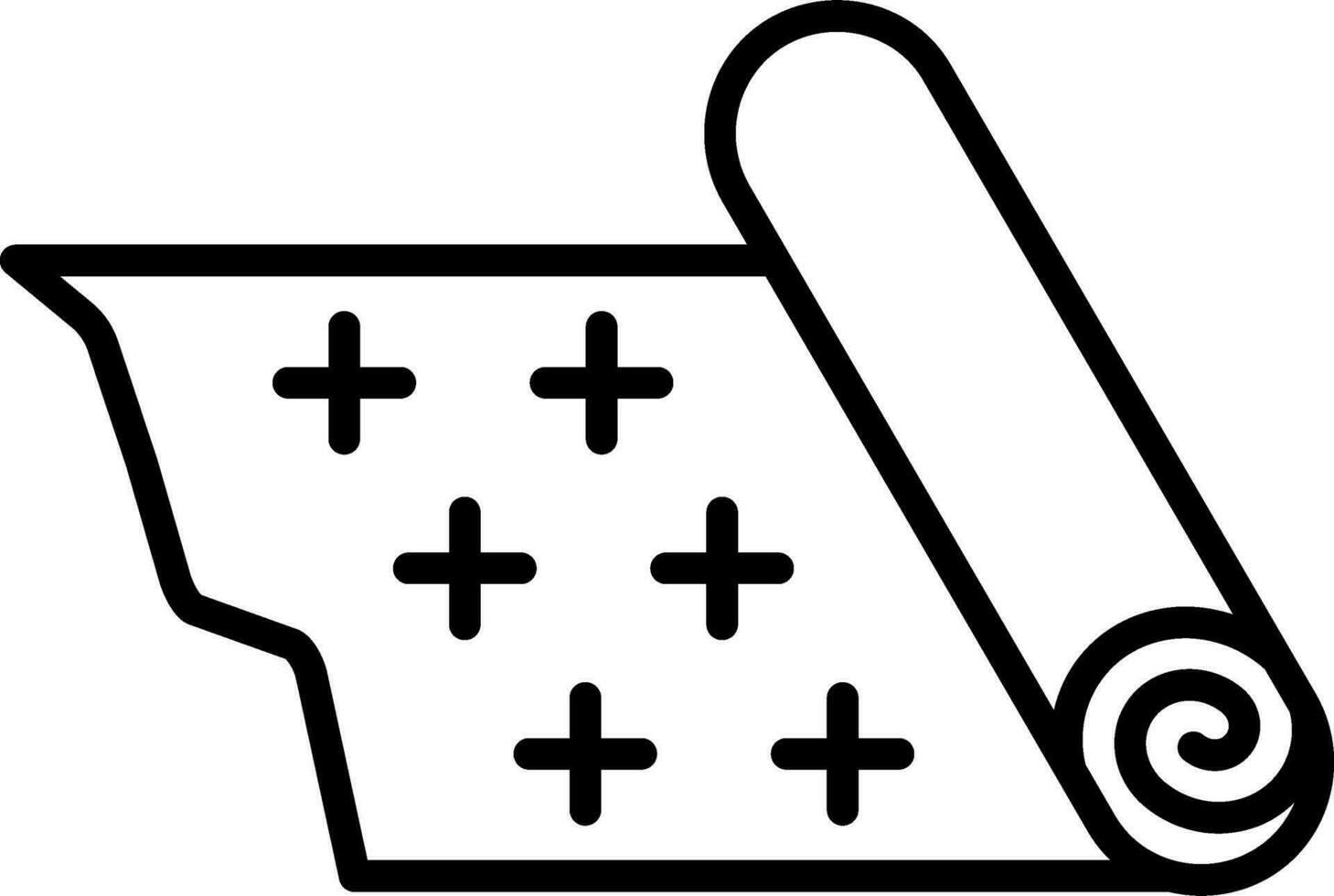 Roll Up Vector Icon