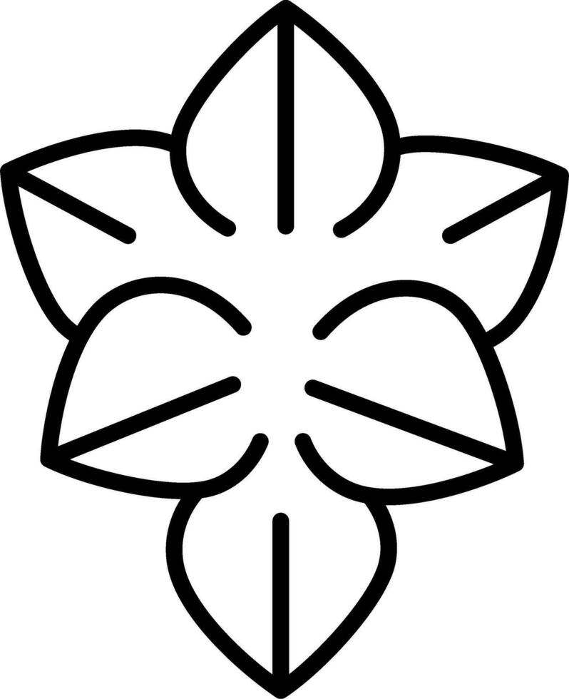 Bougainvillea Vector Icon