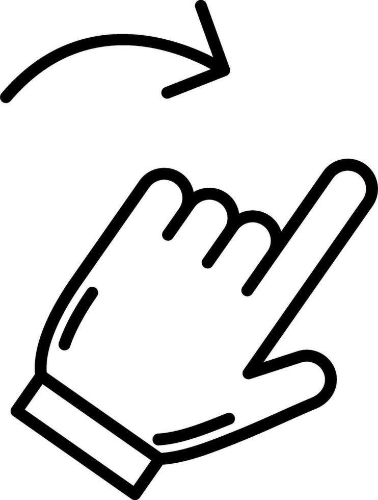Swipe Vector Icon