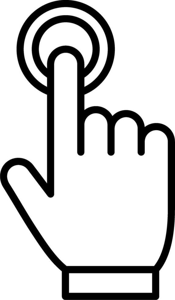 Double Tap Vector Icon