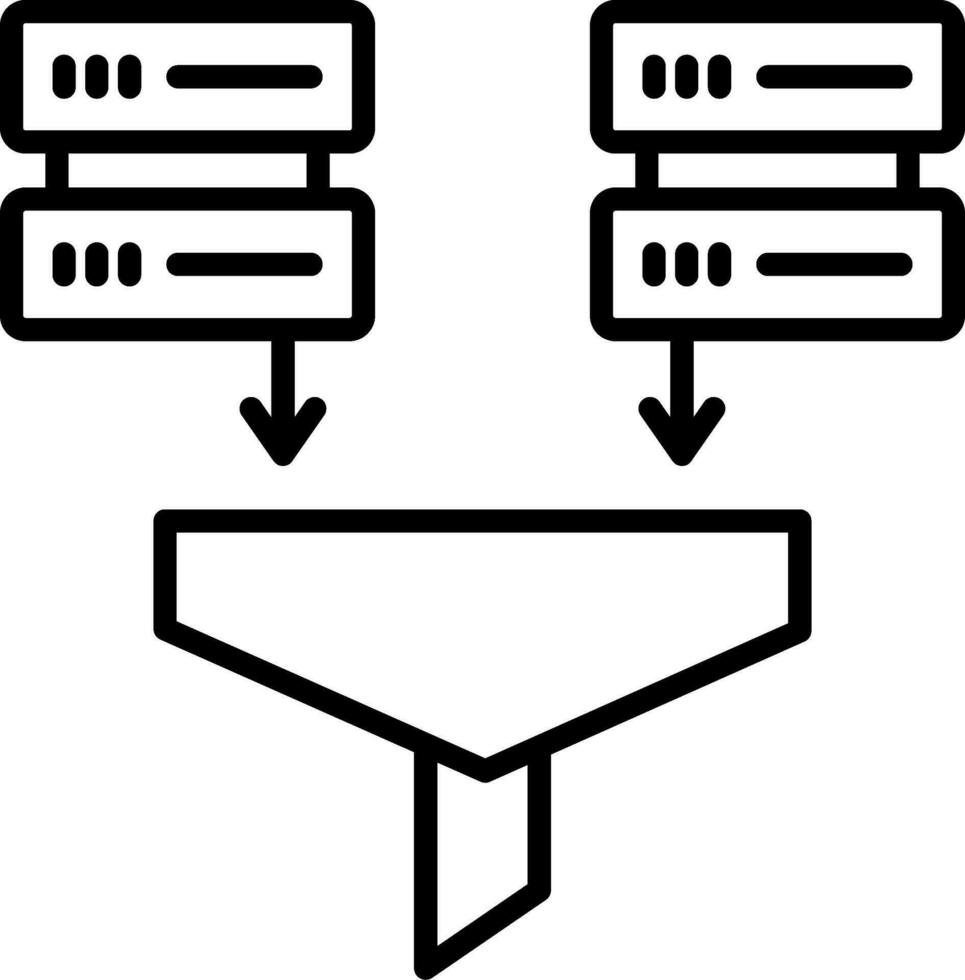 Data Mining Vector Icon