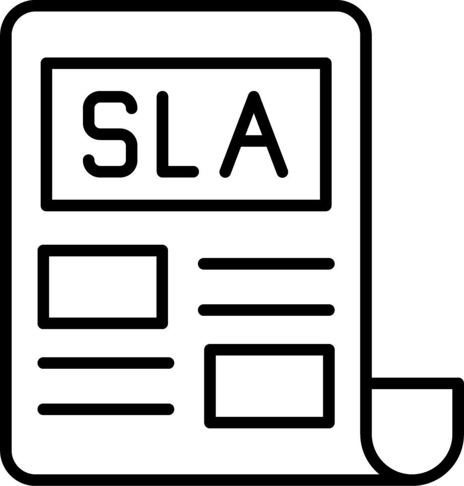 Sla Vector Icon