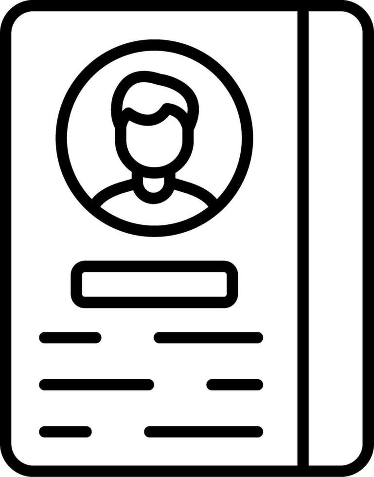 Profile Vector Icon