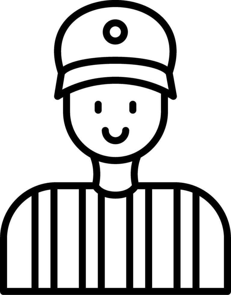 Referee Vector Icon