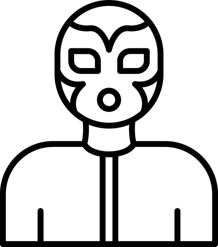 Wrestler Vector Icon