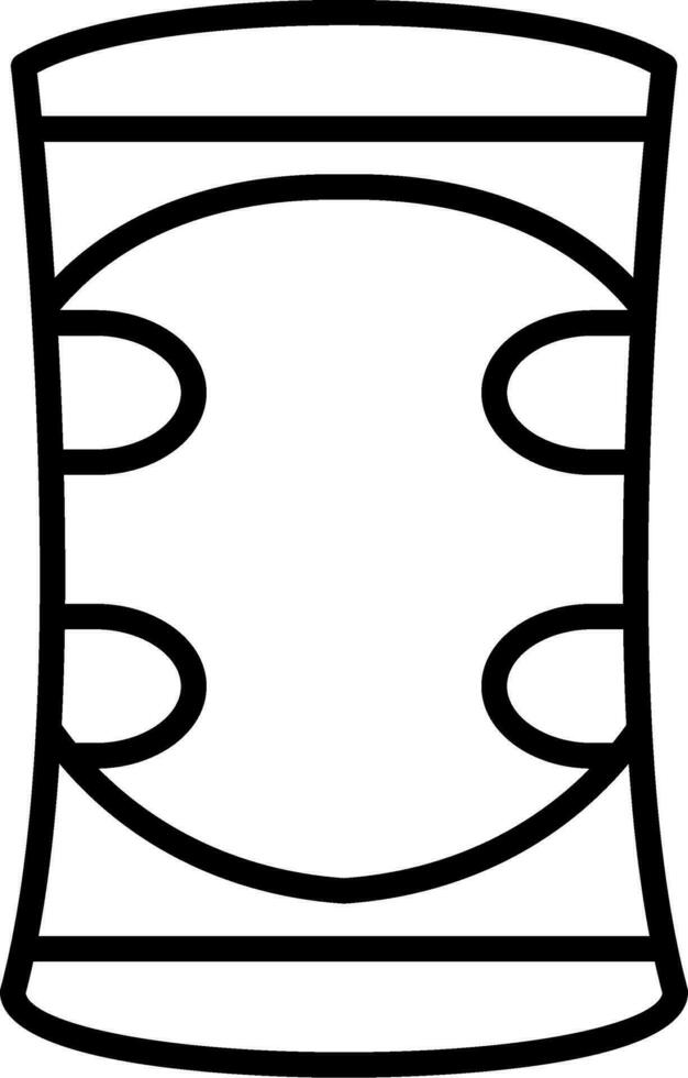 Knee Pad Vector Icon