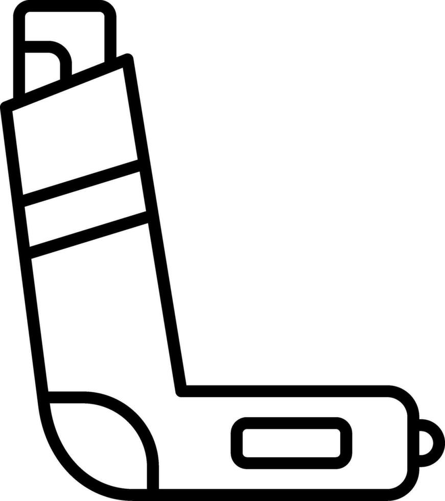 Asthma Vector Icon