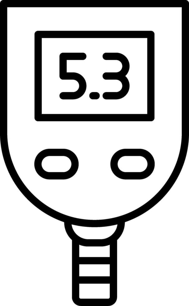 Glucometer Vector Icon