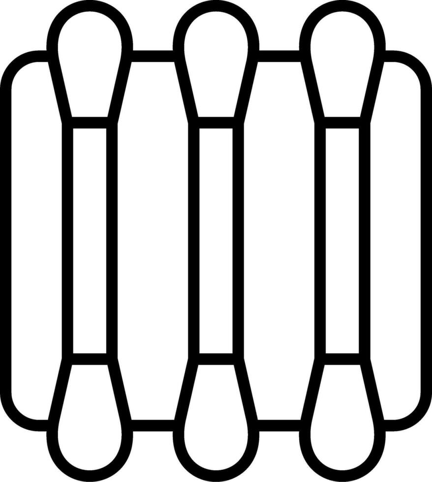 Cotton Bud Vector Icon