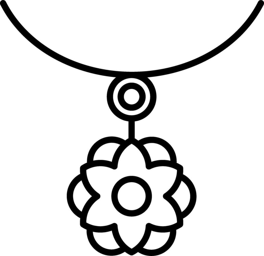 icono de vector de collar