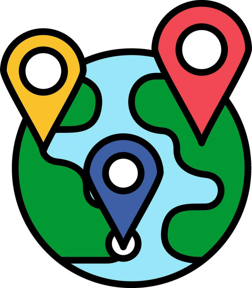 Places Vector Icon