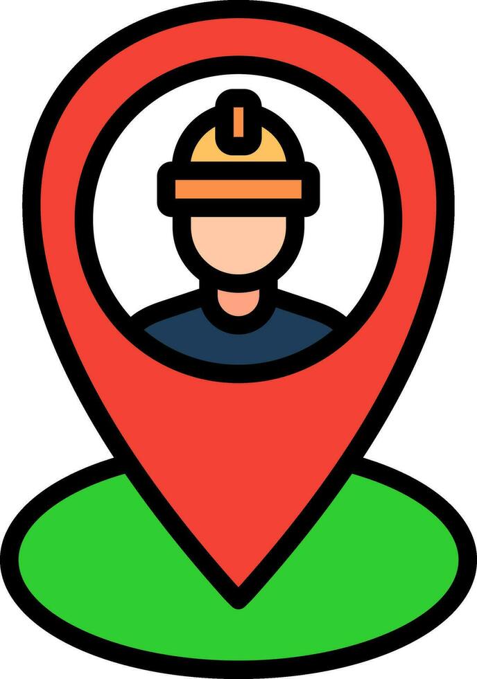 Location Pin Vector Icon