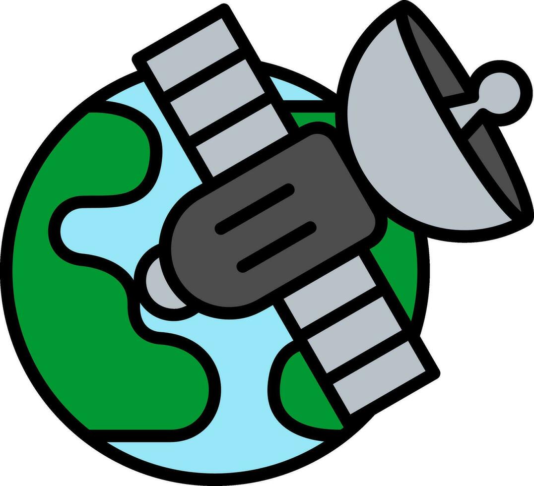 Satellite Vector Icon