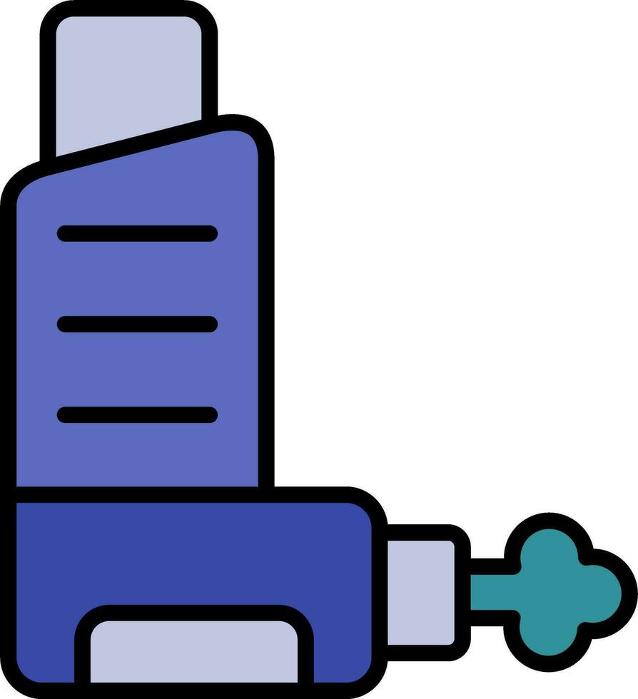 Inhaler Vector Icon