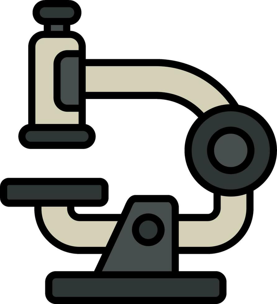 Microscope Vector Icon