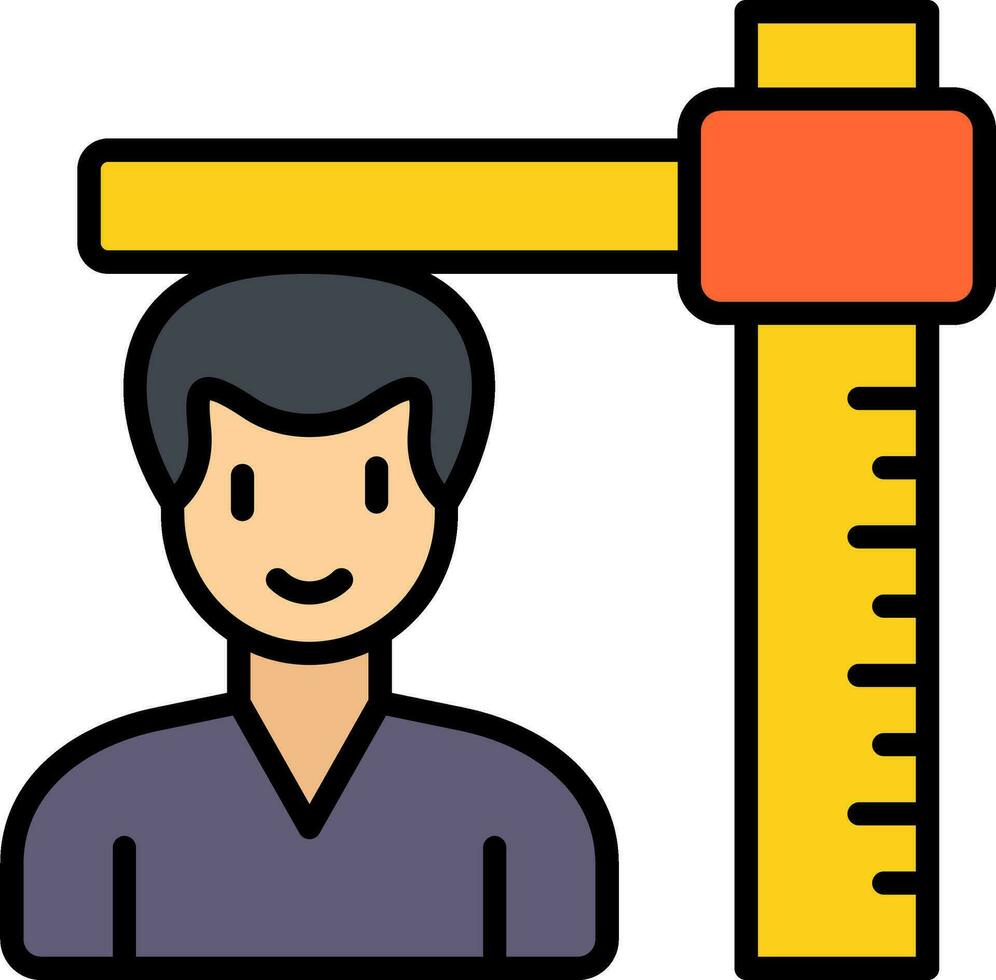 Height Vector Icon