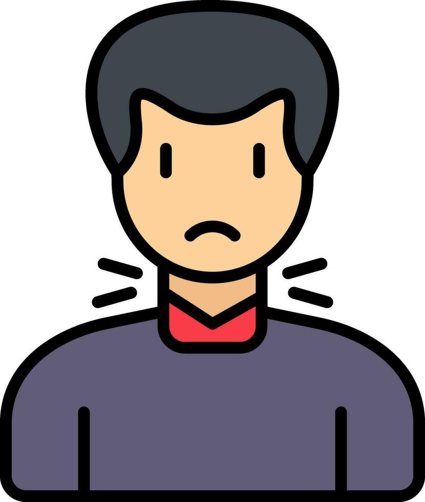 Thyroid Vector Icon