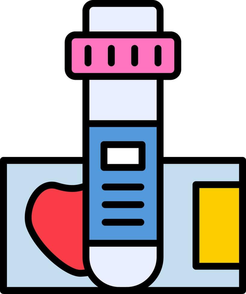 Blood Test Vector Icon