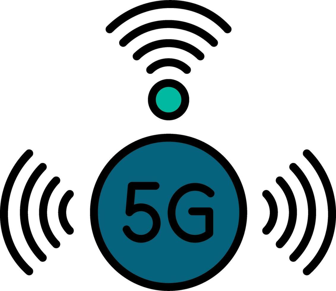 5g Vector Icon