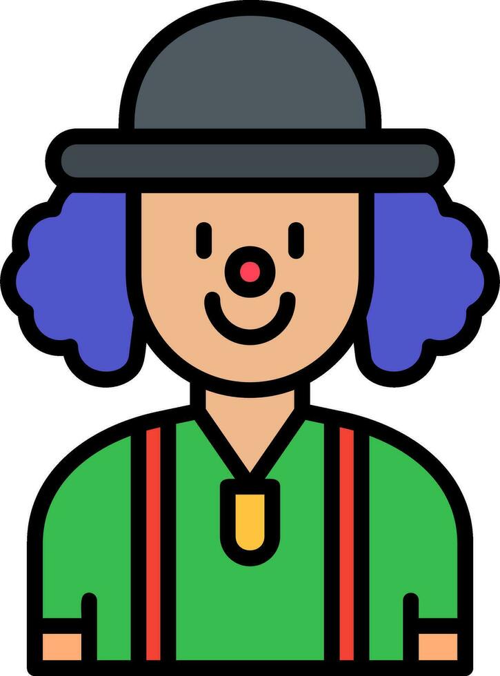 Clown Vector Icon