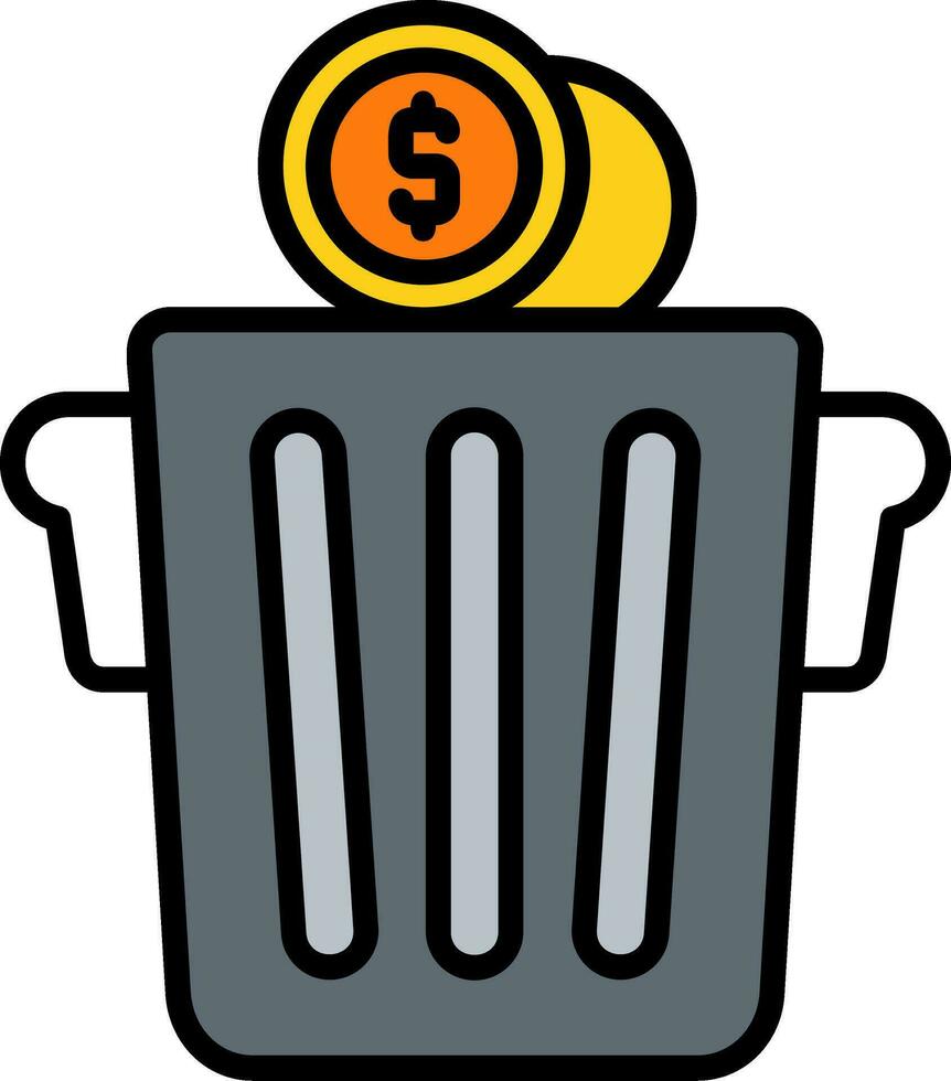 Trash Vector Icon