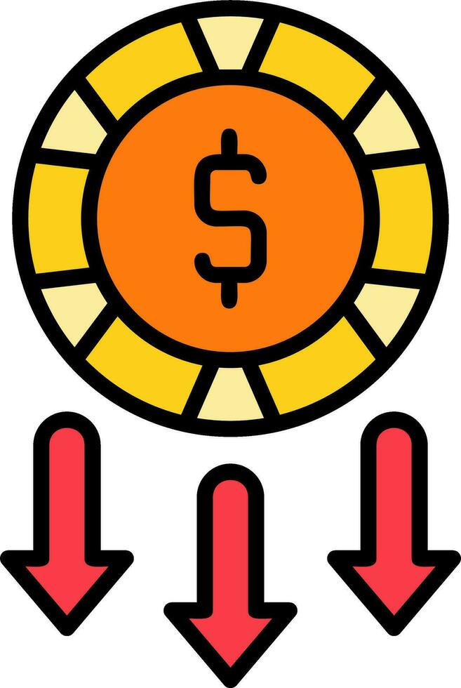 Decrease Vector Icon