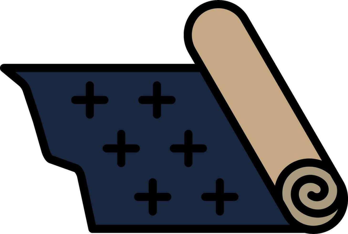 Roll Up Vector Icon